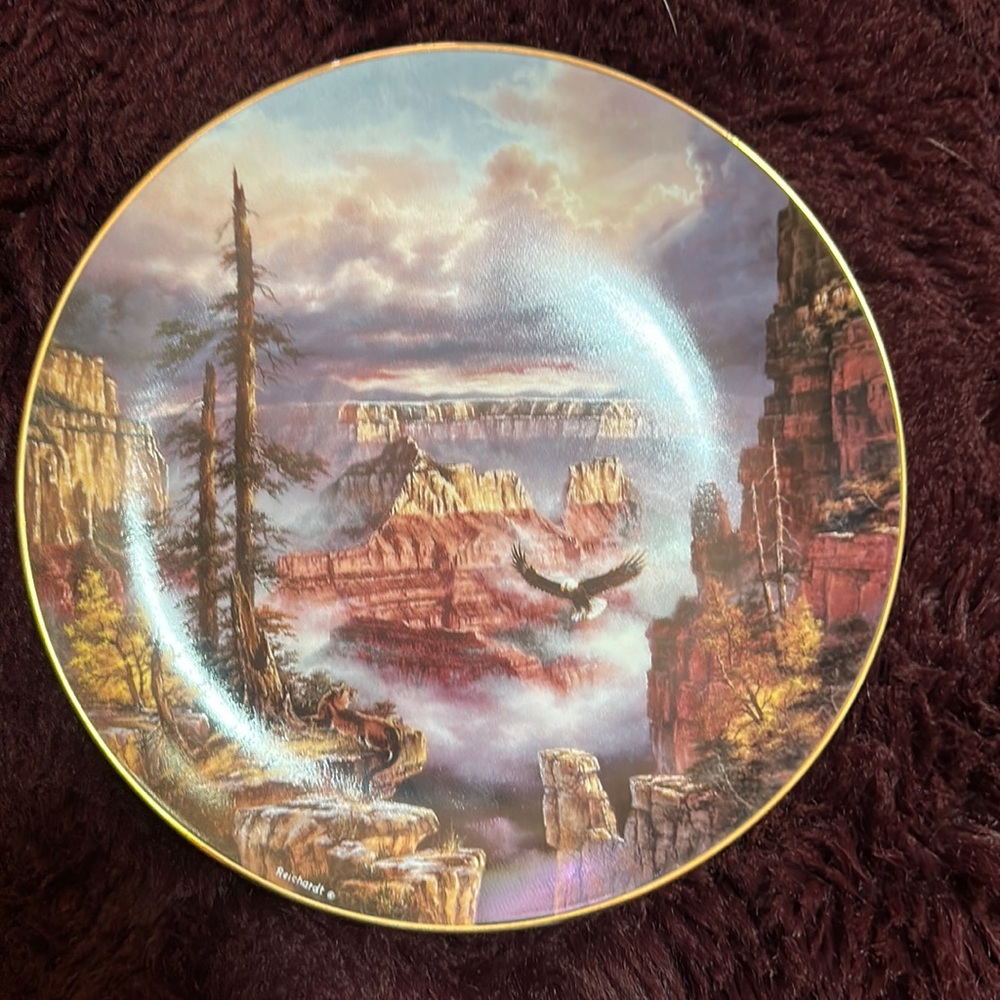 Where eagles soar by Rudi Reinhardt featuring the Grand Canyon a limited edition